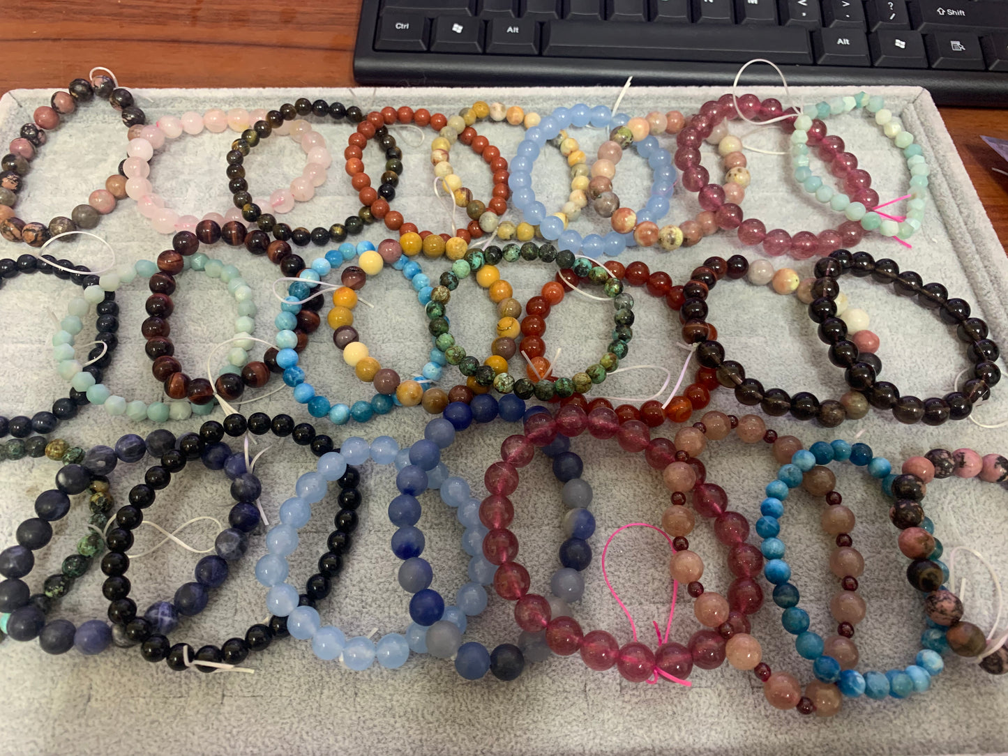 5 bracelets random color free shipping one order for each one