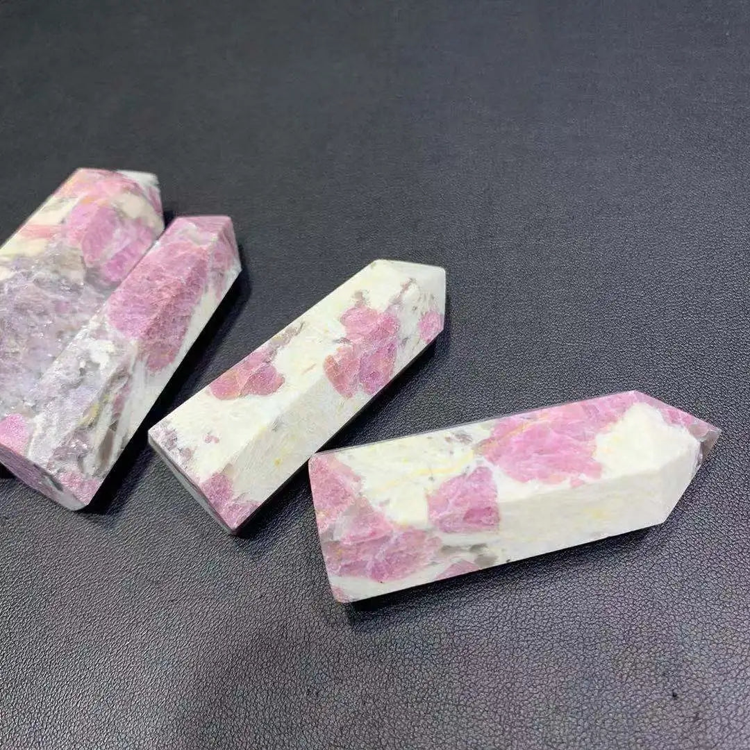 Pink tourmaline Points  Rubellite Quartz Crystal Wand Crystal Crafts
